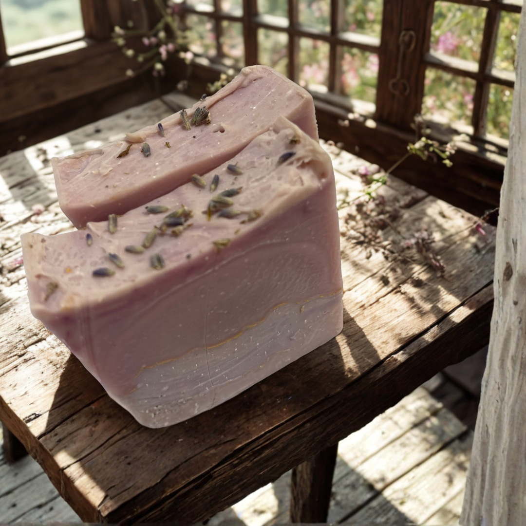 Golden Lavender Jade – Lavender Handmade Moisturizing Soap