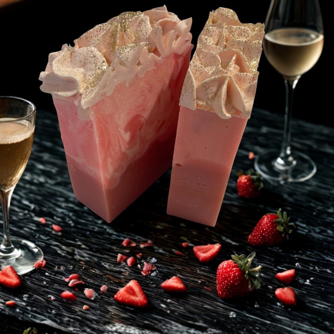 Strawberry Champagne – Strawberry Champagne Handmade Soap
