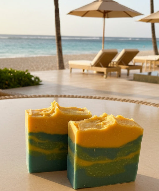 Pineapple Blue Hawaiian – Moisturizing Handmade Soap