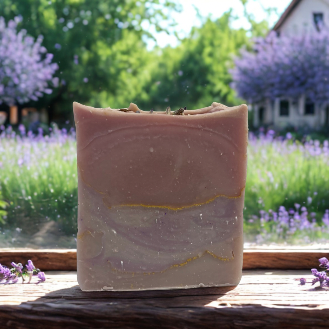 Golden Lavender Jade – Lavender Handmade Moisturizing Soap