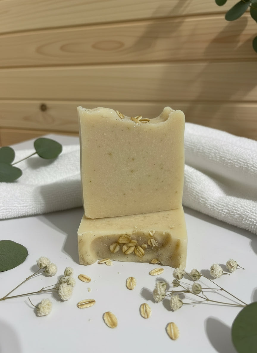 Winter Cashmere Oatmeal – Oatmeal Handmade Soap for Dry Skin