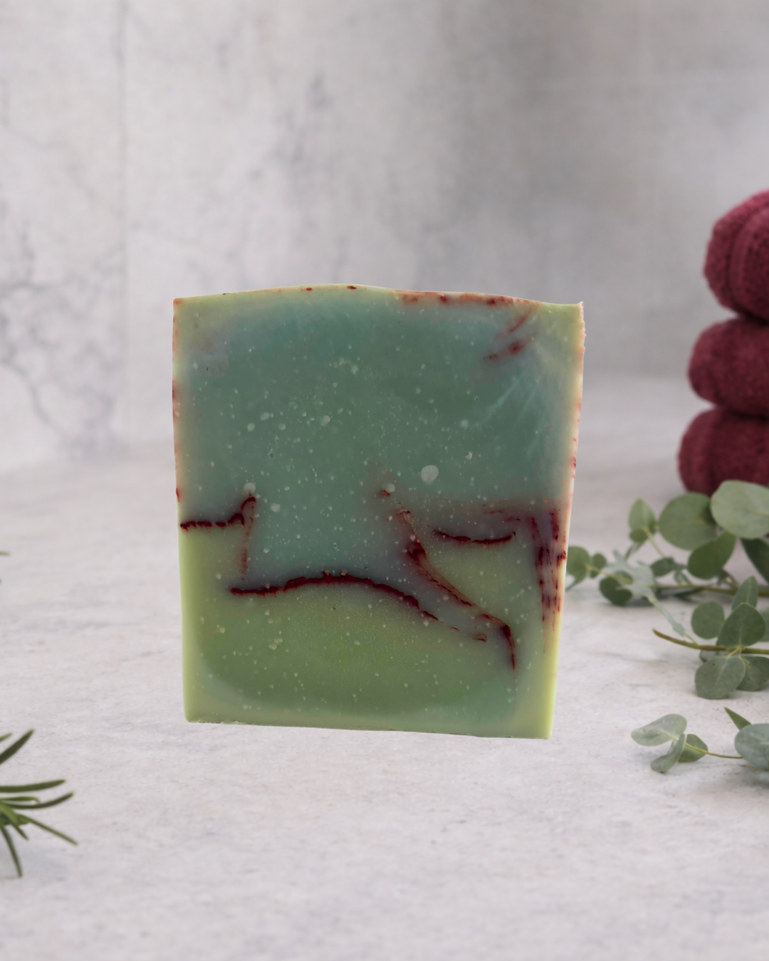 Breathe, easy, ￼ – Rosemary & Eucalyptus Handmade Soap