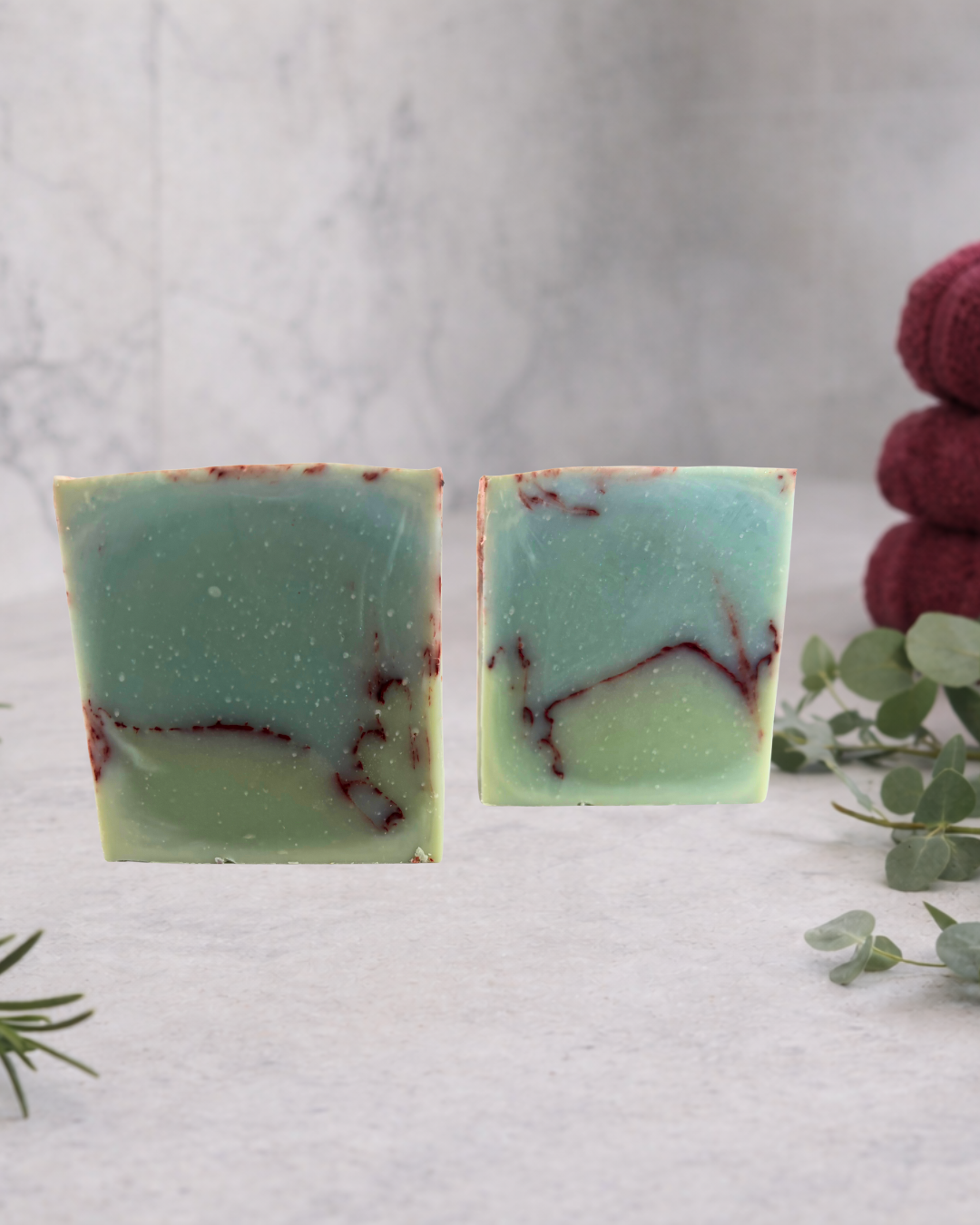 Breathe, easy, ￼ – Rosemary & Eucalyptus Handmade Soap