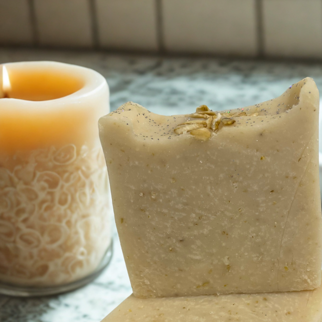 Winter Cashmere Oatmeal – Oatmeal Handmade Soap for Dry Skin
